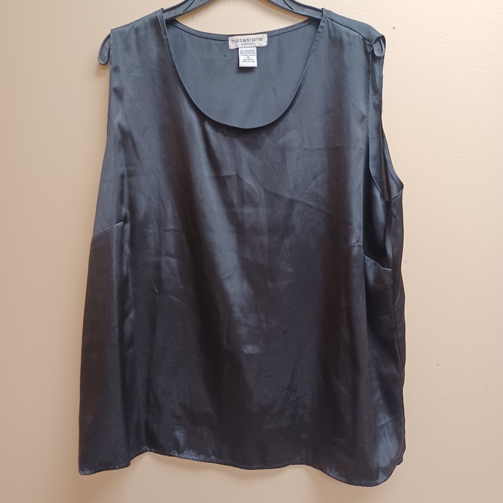 Notations basic black tank - Picture 6 of 9